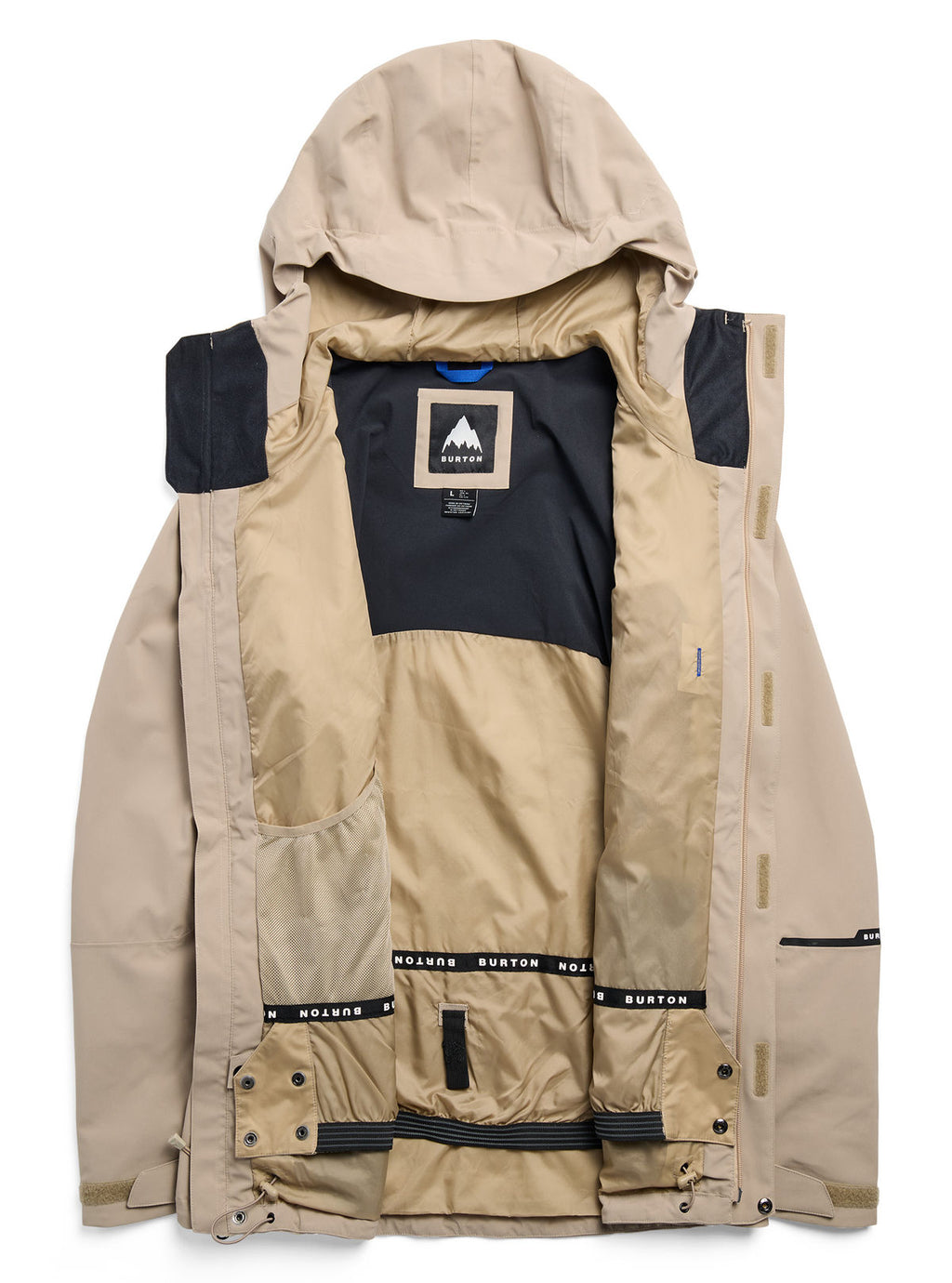 Men's Burton Reserve 2L Stretch Jacket - Summit Taupe - Burton Jacket Outerwear - alternate view 7