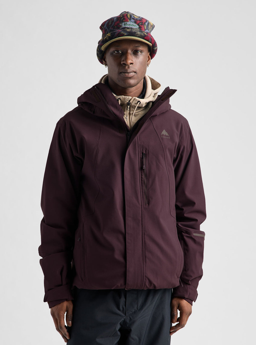 Men's Burton Reserve 2L Stretch Jacket - Bear Hug Brown - Burton Jacket Outerwear - alternate view 3