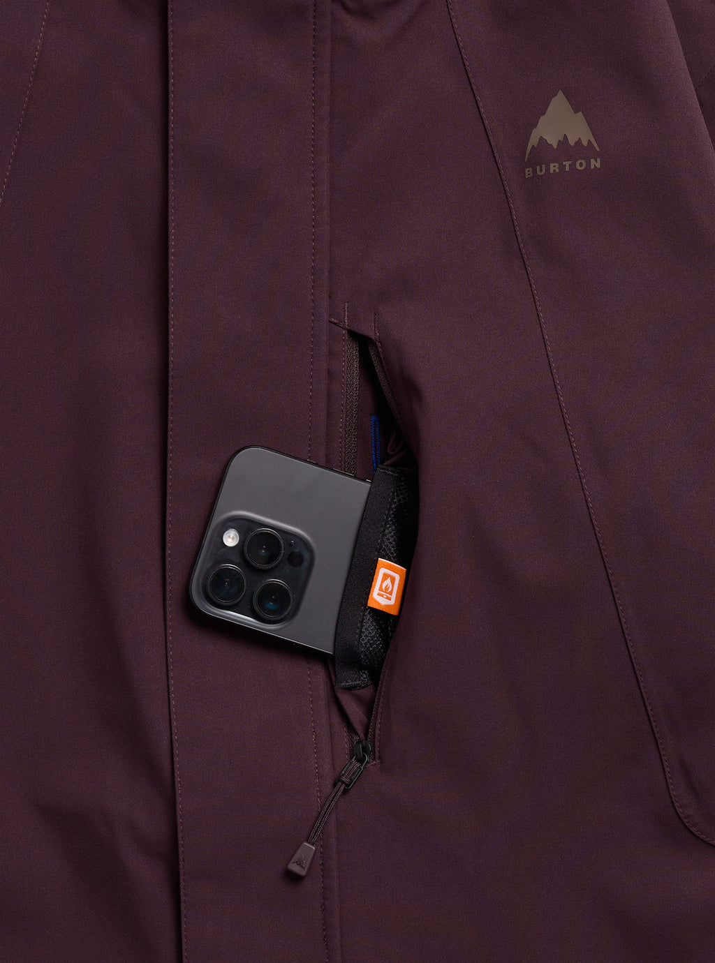 Men's Burton Reserve 2L Stretch Jacket - Bear Hug Brown - Burton Jacket Outerwear - alternate view 6