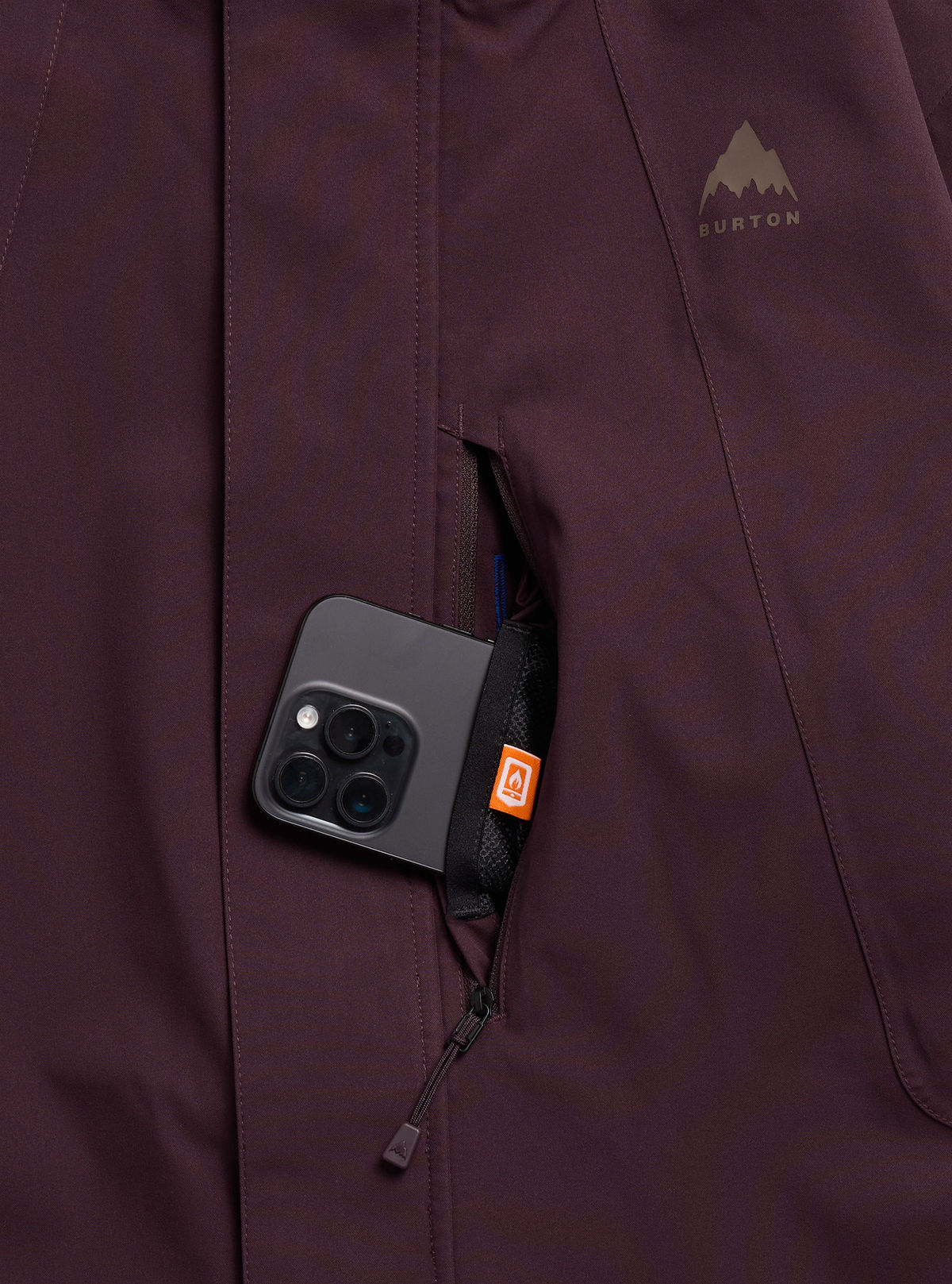 Men's Burton Reserve 2L Stretch Jacket - Bear Hug Brown - Burton Jacket Outerwear - alternate view 6