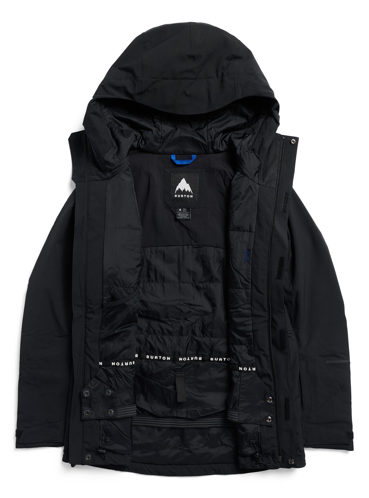 Women's Burton Reserve 2L Insulated Stretch Slim Jacket - True Black - Burton Jacket Outerwear - alternate view 7