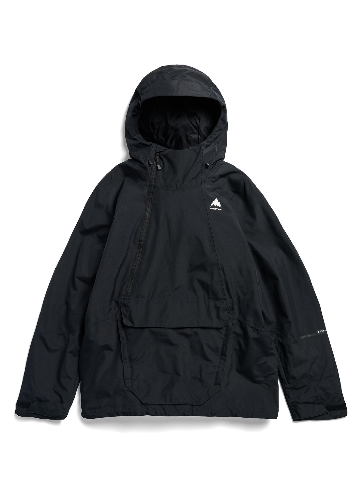 Men's Burton Reserve 2L Relaxed Anorak - True Black - Burton Anorak Outerwear