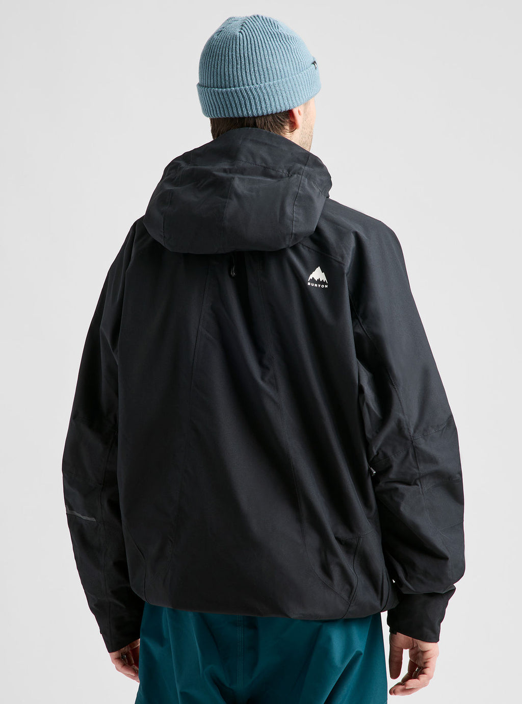 Men's Burton Reserve 2L Relaxed Anorak - True Black - Burton Anorak Outerwear - alternate view 4