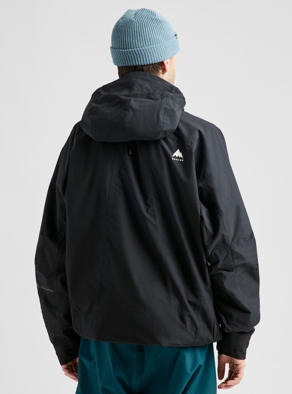 Men's Burton Reserve 2L Relaxed Anorak - True Black - Burton Anorak Outerwear - alternate view 4