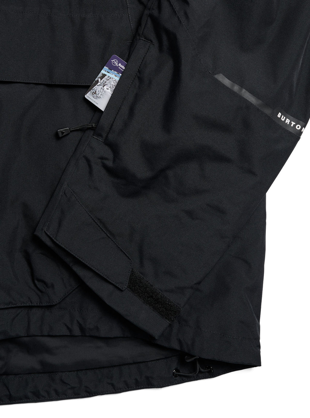 Men's Burton Reserve 2L Relaxed Anorak - True Black - Burton Anorak Outerwear - alternate view 5