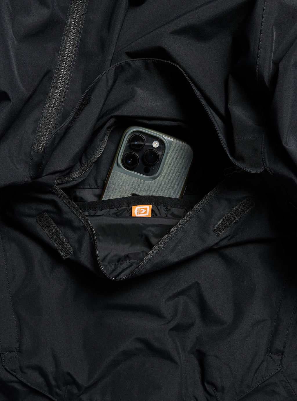Men's Burton Reserve 2L Relaxed Anorak - True Black - Burton Anorak Outerwear - alternate view 6