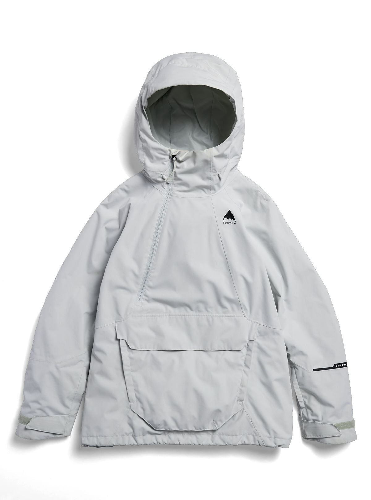 Women's Burton Reserve 2L Relaxed Anorak - Gray Cloud - Burton Anorak Outerwear