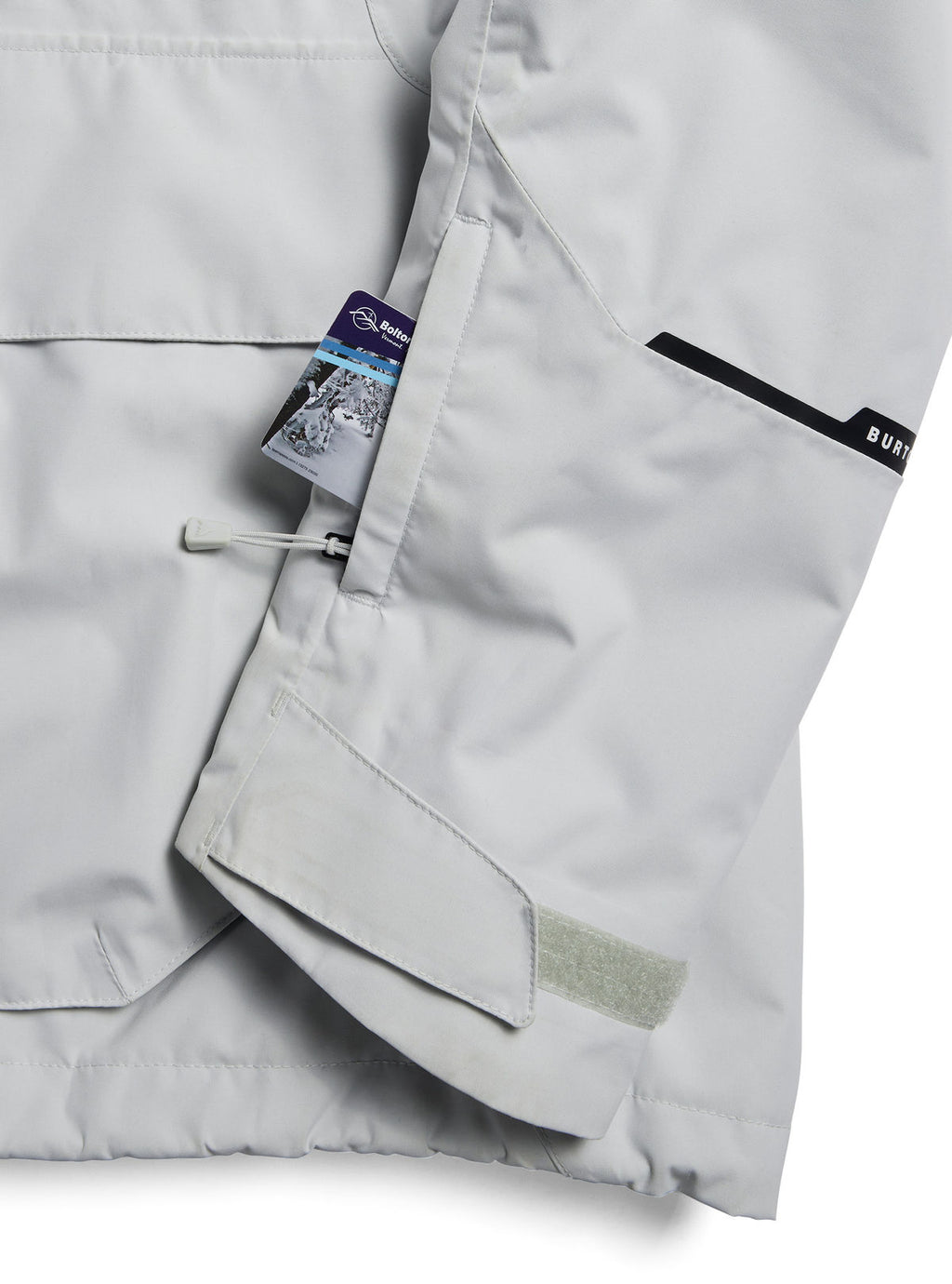 Women's Burton Reserve 2L Relaxed Anorak - Gray Cloud - Burton Anorak Outerwear - alternate view 5