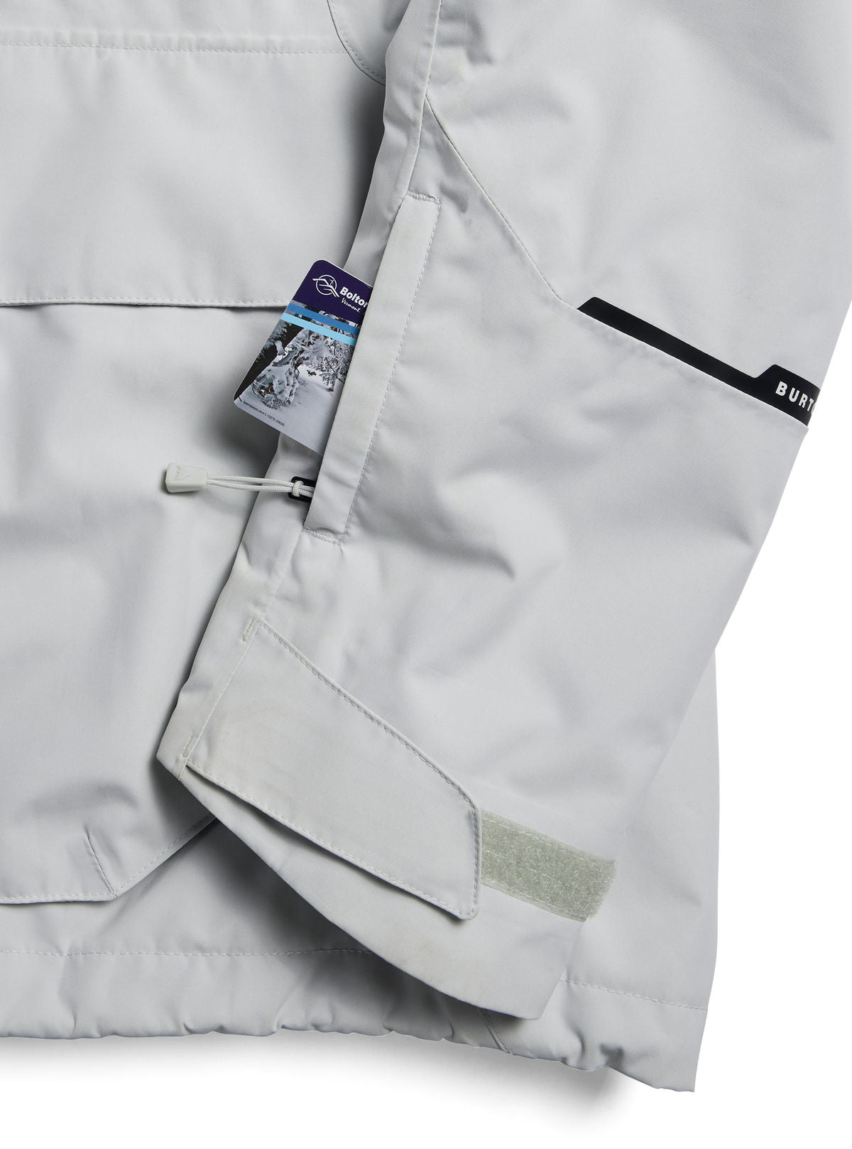 Women's Burton Reserve 2L Relaxed Anorak - Gray Cloud - Burton Anorak Outerwear - alternate view 5