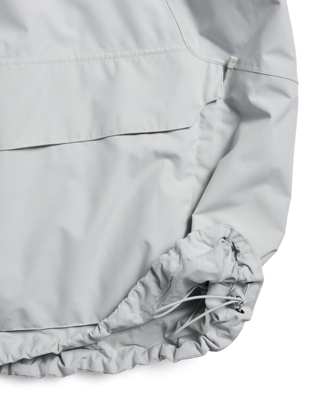 Women's Burton Reserve 2L Relaxed Anorak - Gray Cloud - Burton Anorak Outerwear - alternate view 8
