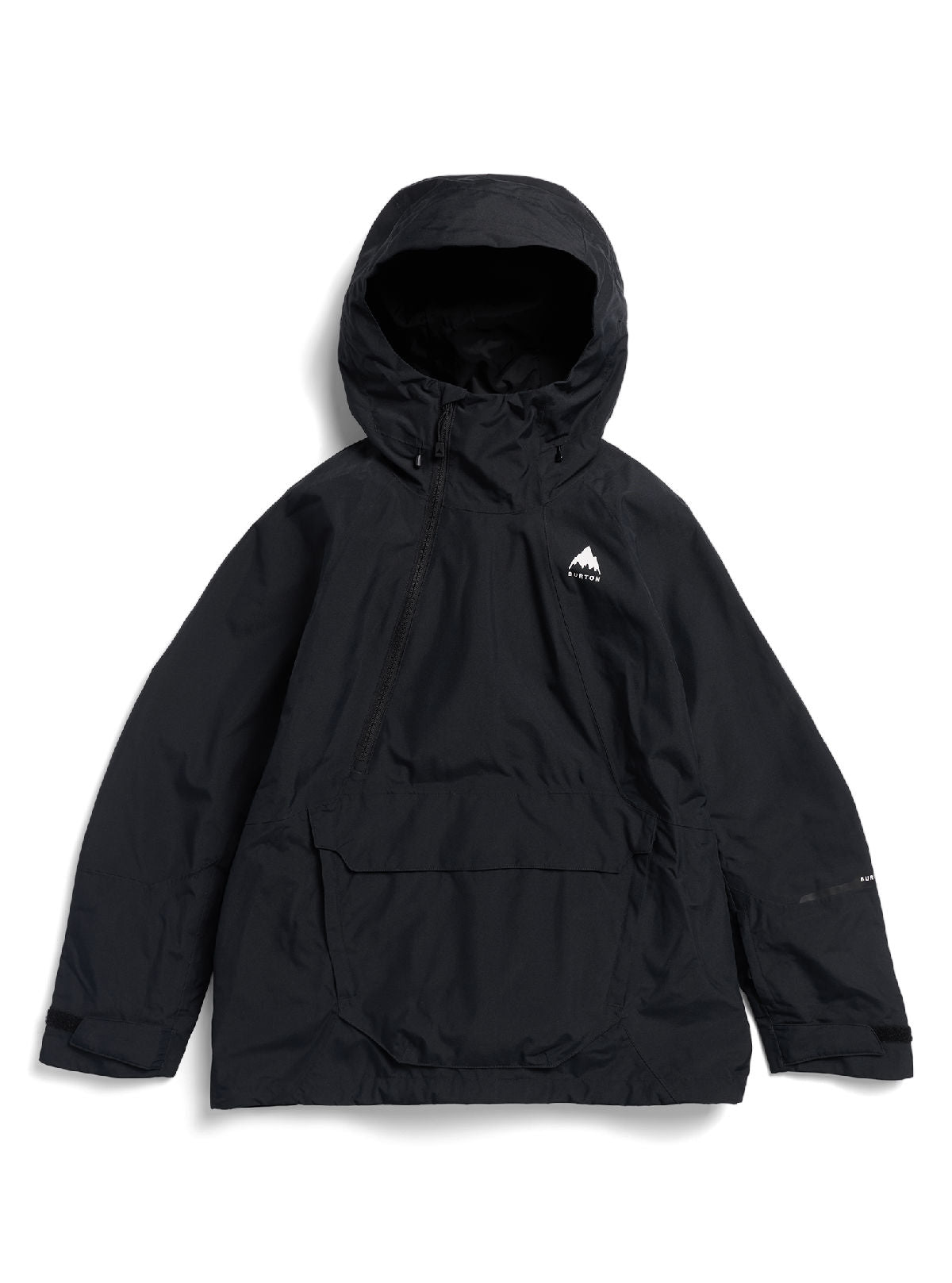 Women's Burton Reserve 2L Relaxed Anorak - True Black - Burton Anorak Outerwear