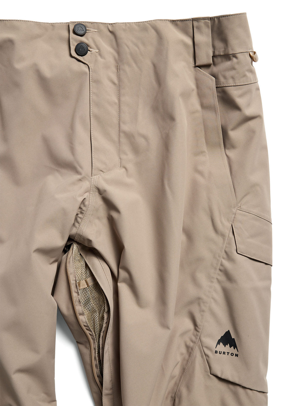 Men's Burton Reserve 2L Insulated Pants - Summit Taupe - Burton Pants Outerwear - alternate view 5