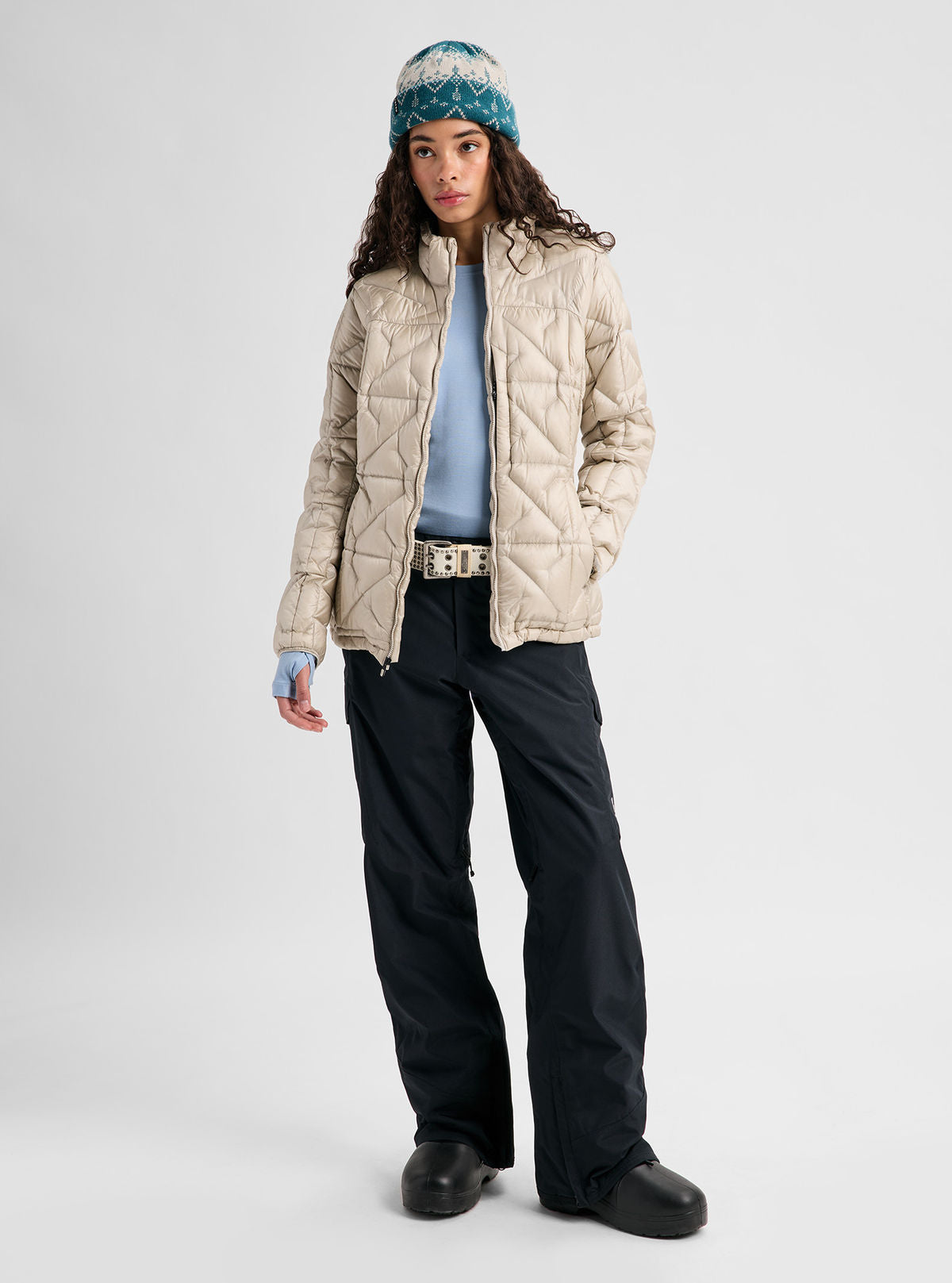 Women's Burton Reserve 2L Insulated Pants - True Black - Burton Pants Outerwear - alternate view 2
