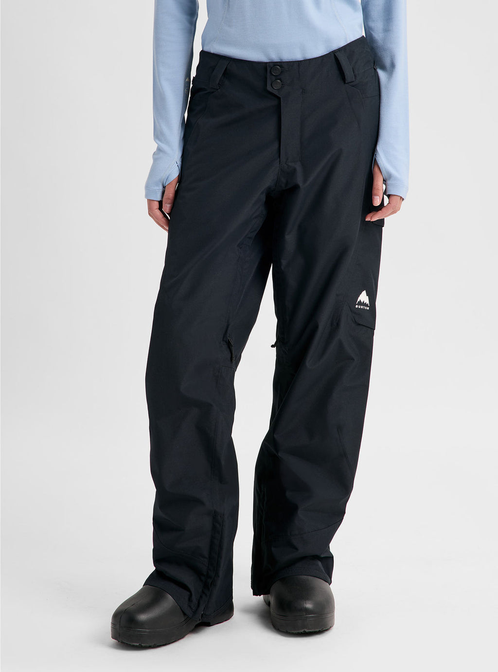 Women's Burton Reserve 2L Insulated Pants - True Black - Burton Pants Outerwear - alternate view 3