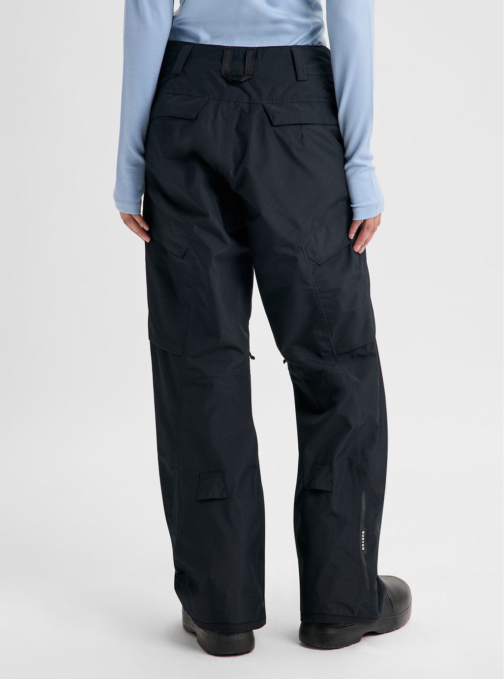 Women's Burton Reserve 2L Insulated Pants - True Black - Burton Pants Outerwear - alternate view 4