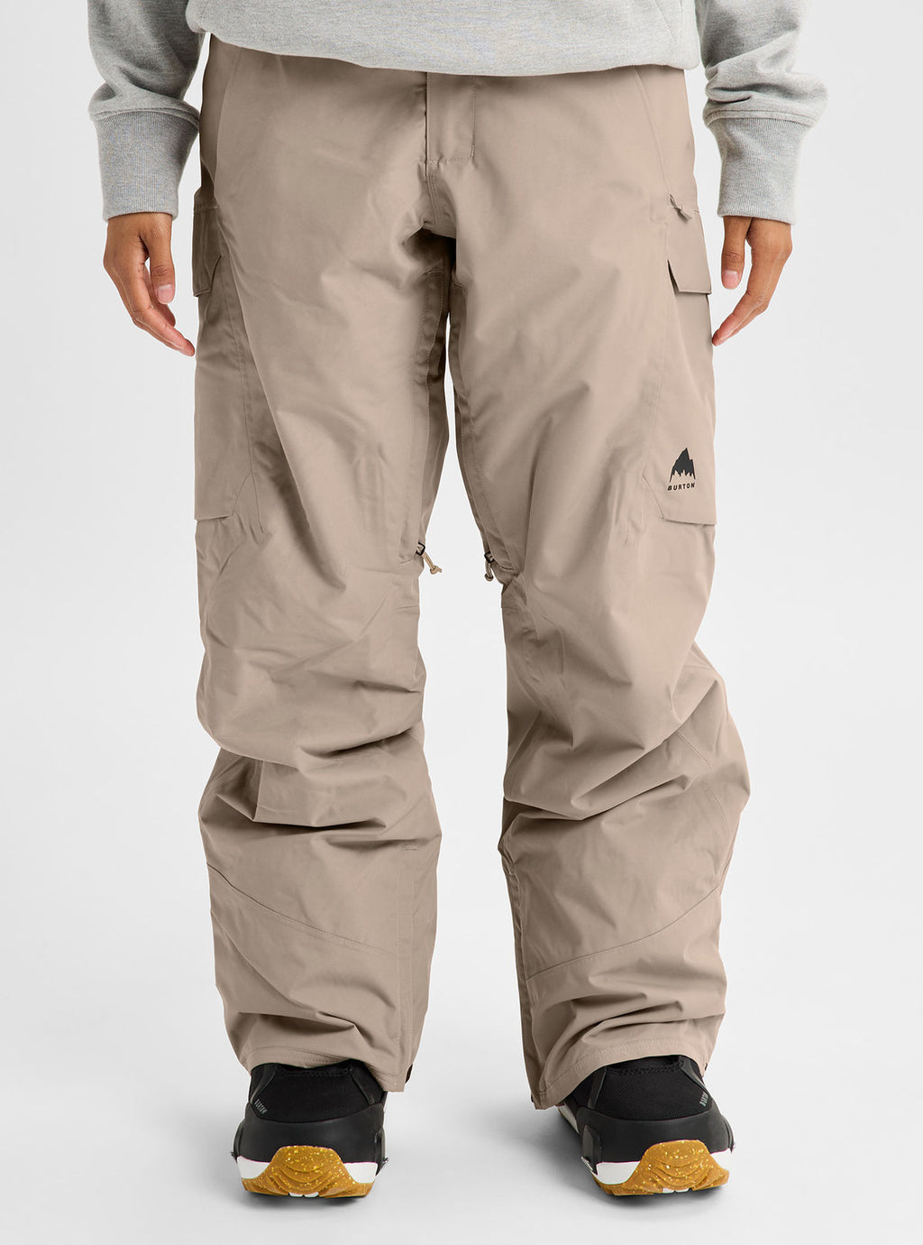 Women's Burton Reserve 2L Insulated Pants - Summit Taupe - Burton Pants Outerwear - alternate view 3
