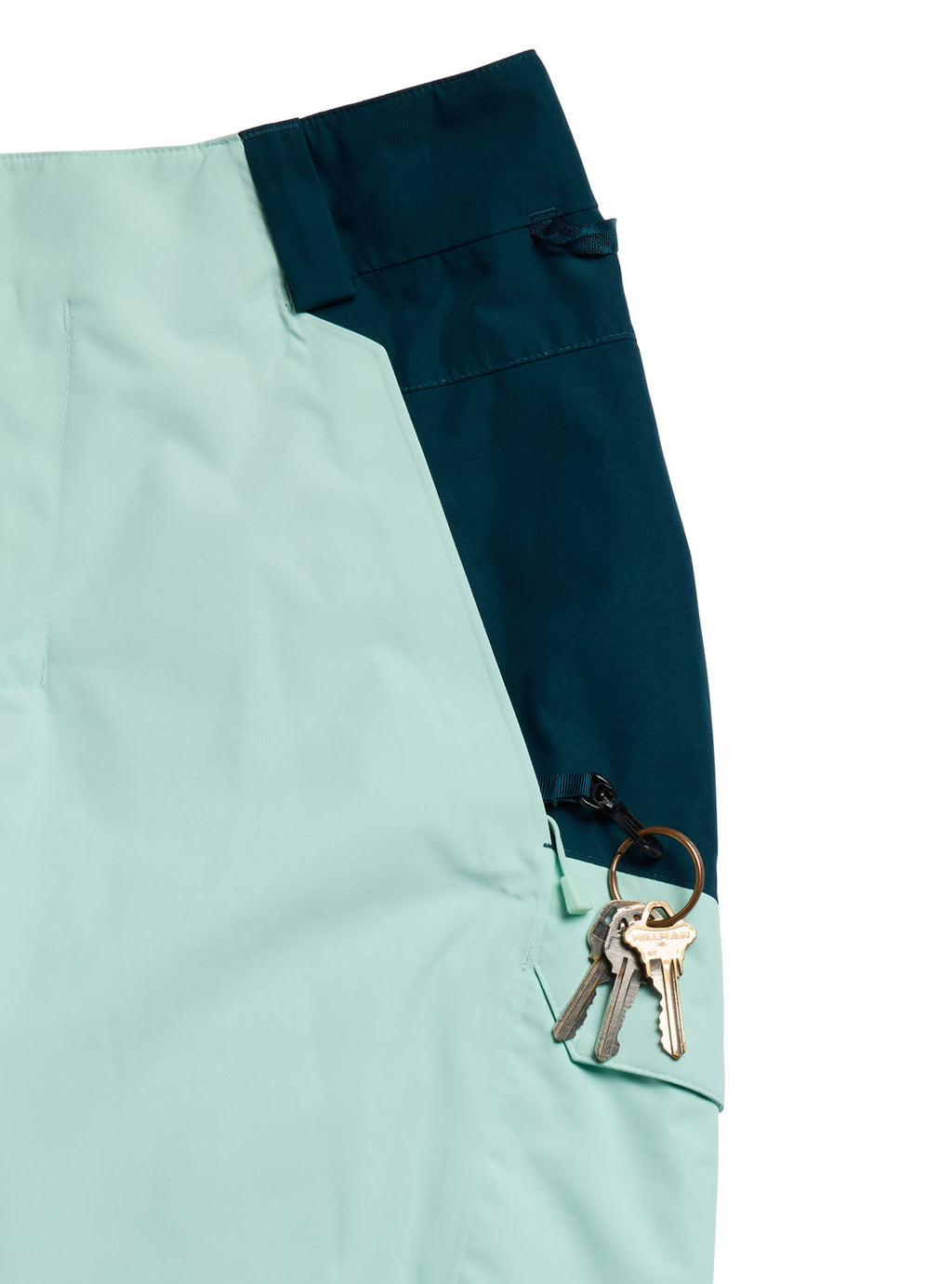 Women's Burton Reserve 2L Insulated Pants - Spring Frost/Atlantic Teal - Burton Pants Outerwear - alternate view 6