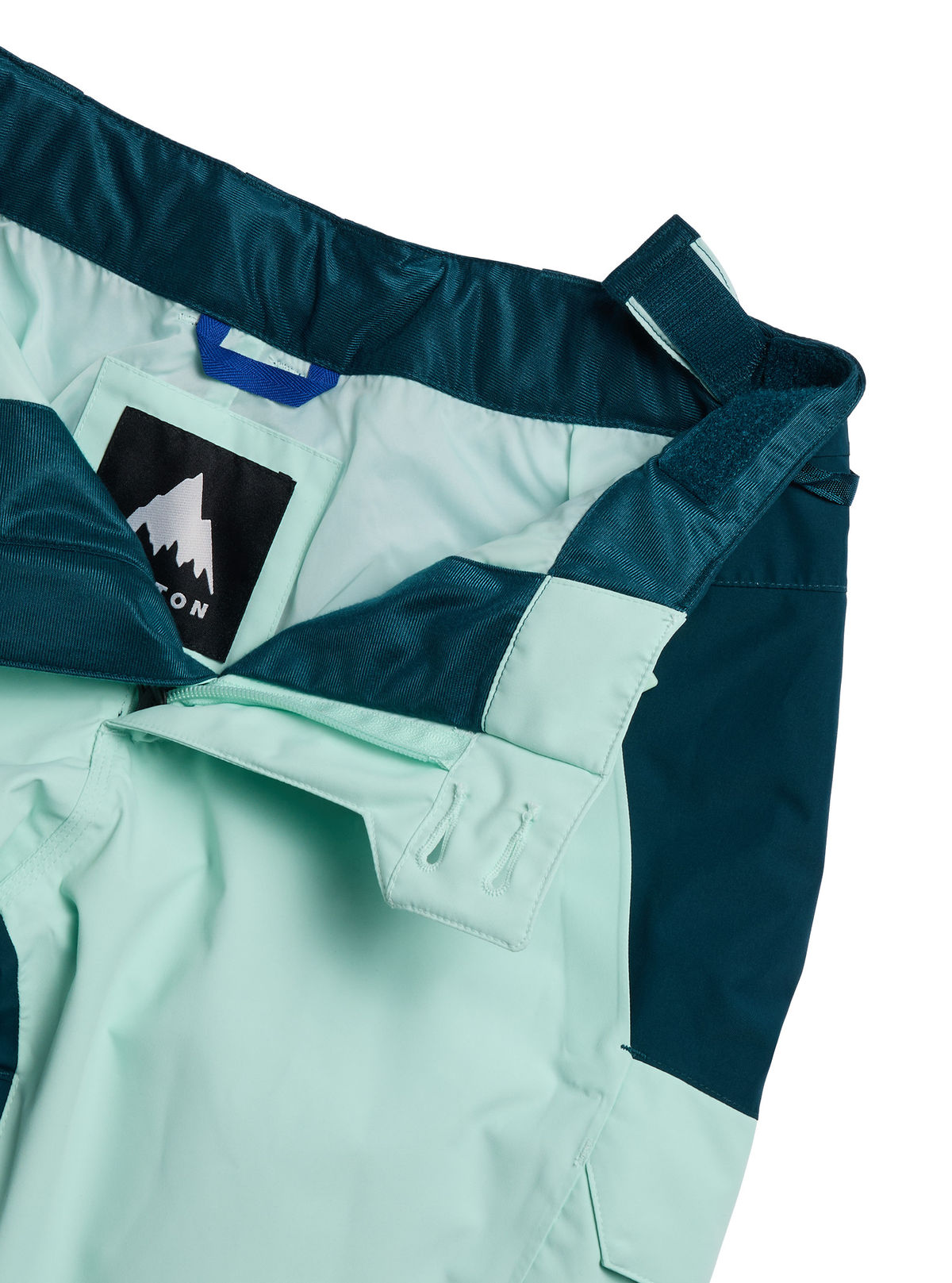 Women's Burton Reserve 2L Insulated Pants - Spring Frost/Atlantic Teal - Burton Pants Outerwear - alternate view 7