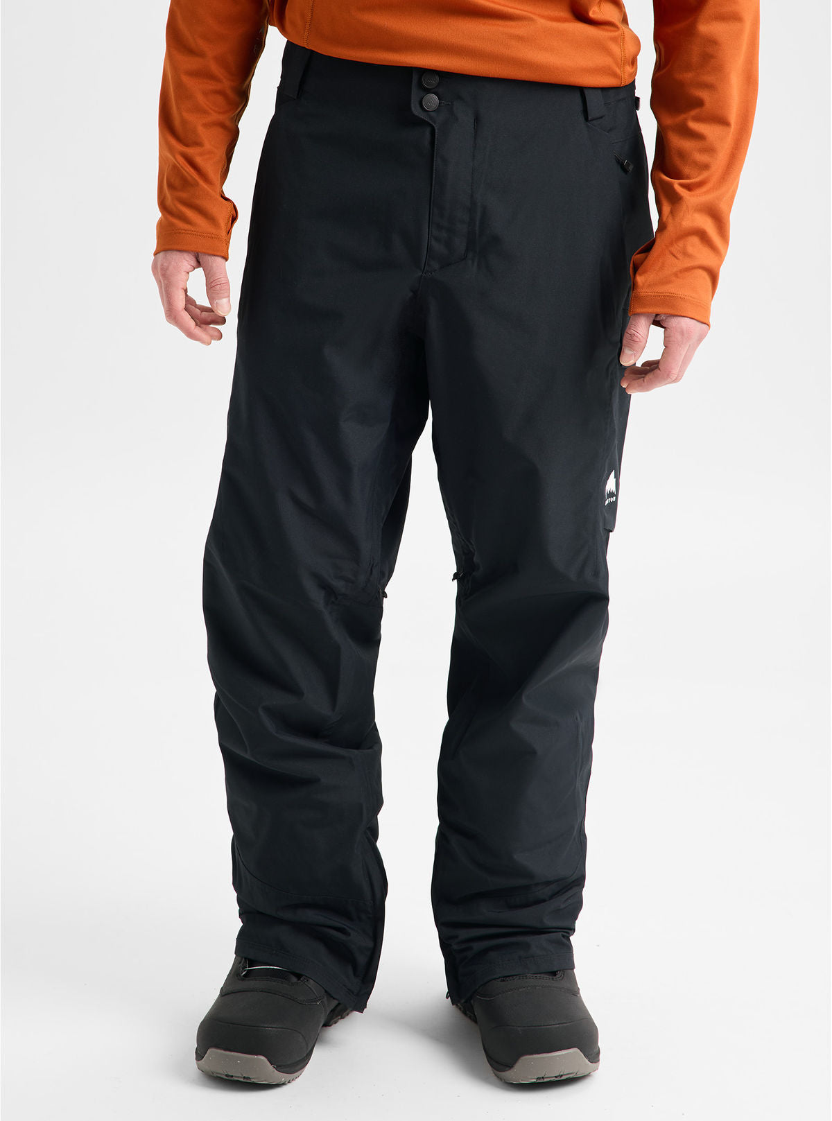 Men's Burton Reserve 2L Pants - True Black - Burton Pants Outerwear - alternate view 3