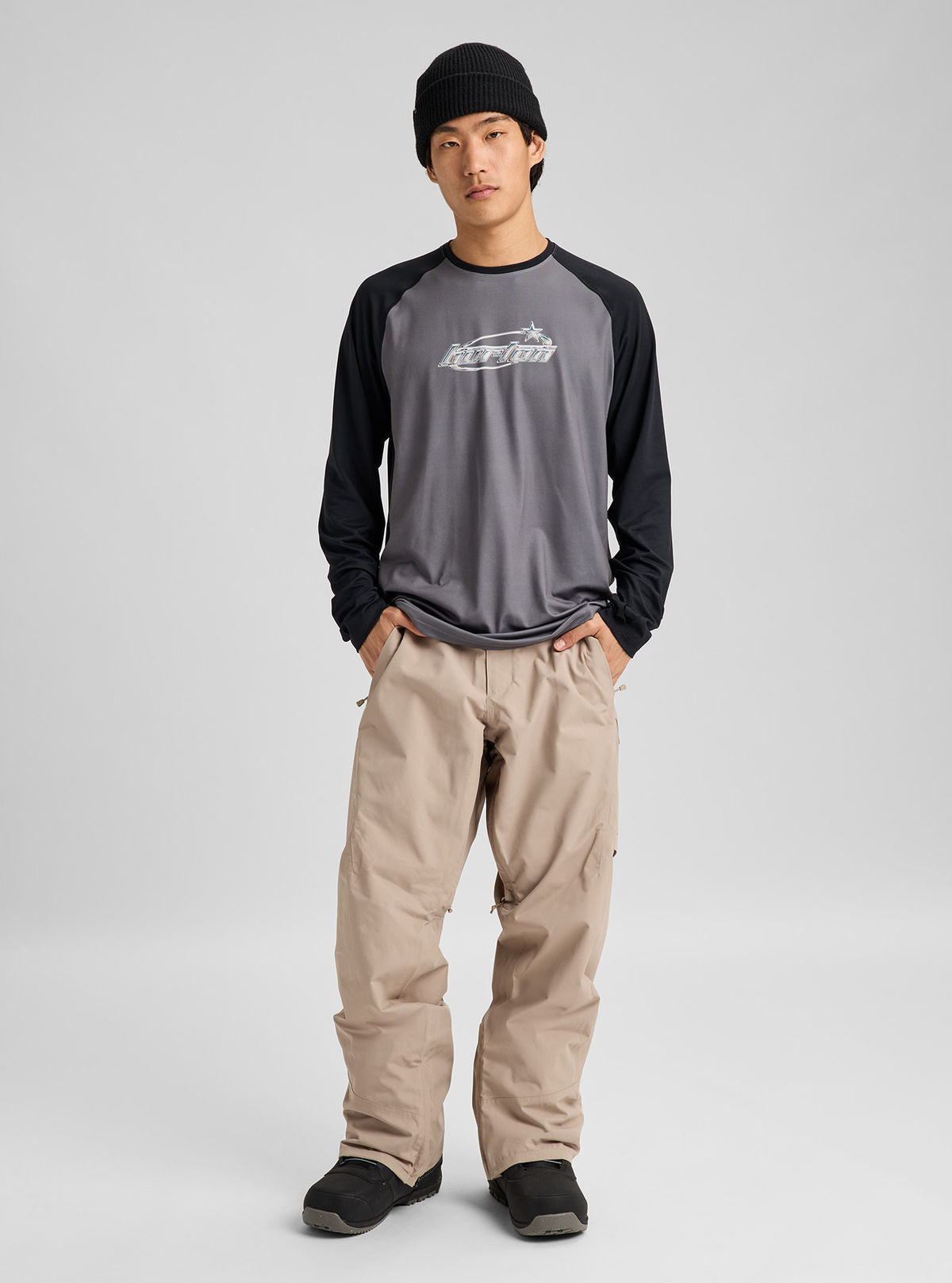 Men's Burton Reserve 2L Pants - Summit Taupe - Burton Pants Outerwear - alternate view 2