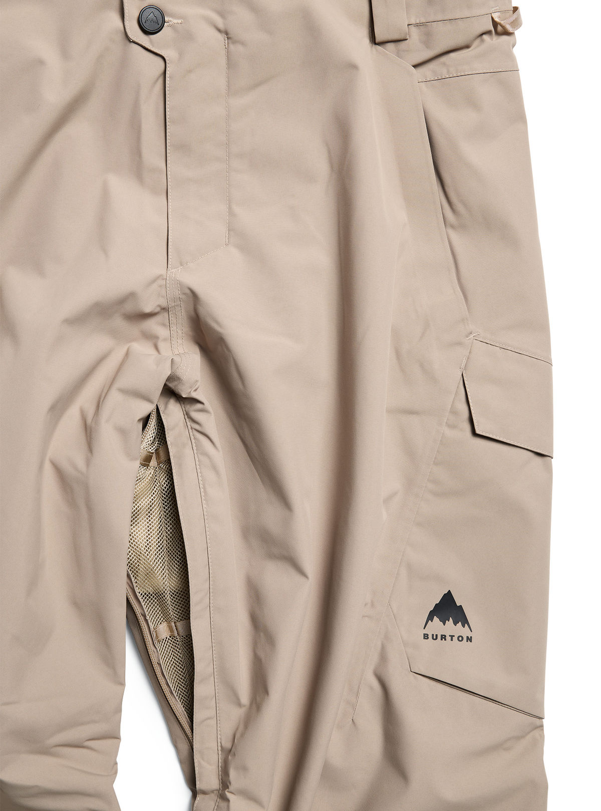 Men's Burton Reserve 2L Pants - Summit Taupe - Burton Pants Outerwear - alternate view 5