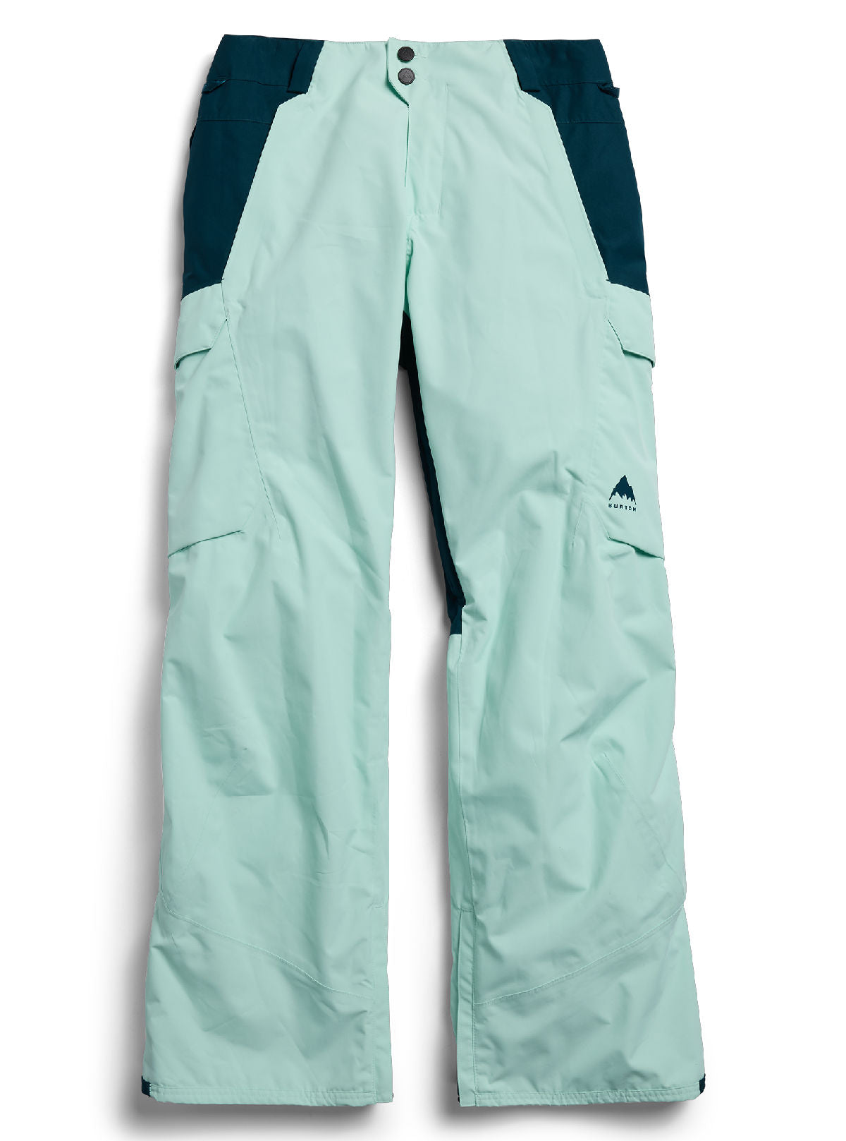 Women's Burton Reserve 2L Pants - Spring Frost/Atlantic Teal - Burton Pants Outerwear
