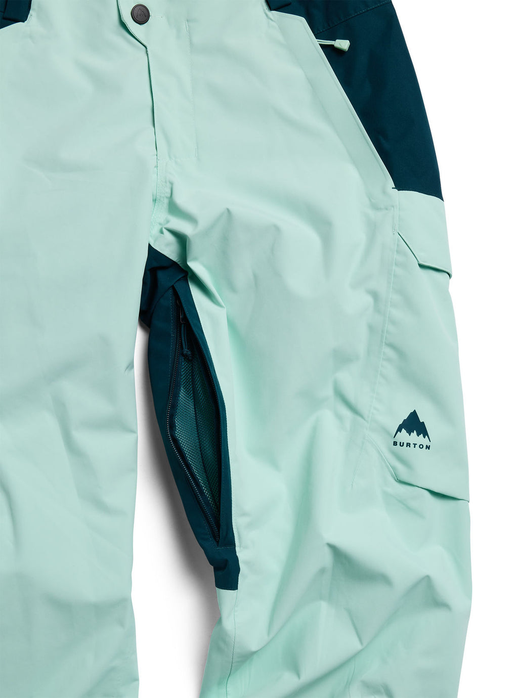 Women's Burton Reserve 2L Pants - Spring Frost/Atlantic Teal - Burton Pants Outerwear - alternate view 5
