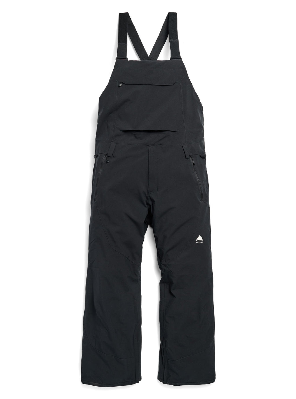 Men's Burton Reserve 2L Stretch Bib Pants - True Black - Burton Bibs Outerwear