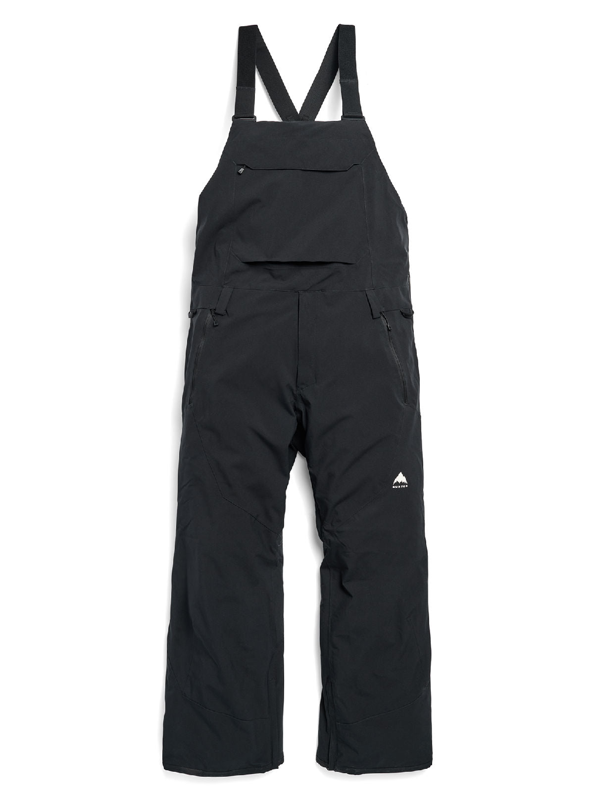 Men's Burton Reserve 2L Stretch Bib Pants - True Black - Burton Bibs Outerwear