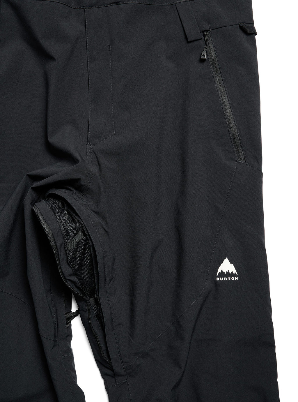 Men's Burton Reserve 2L Stretch Bib Pants - True Black - Burton Bibs Outerwear - alternate view 5