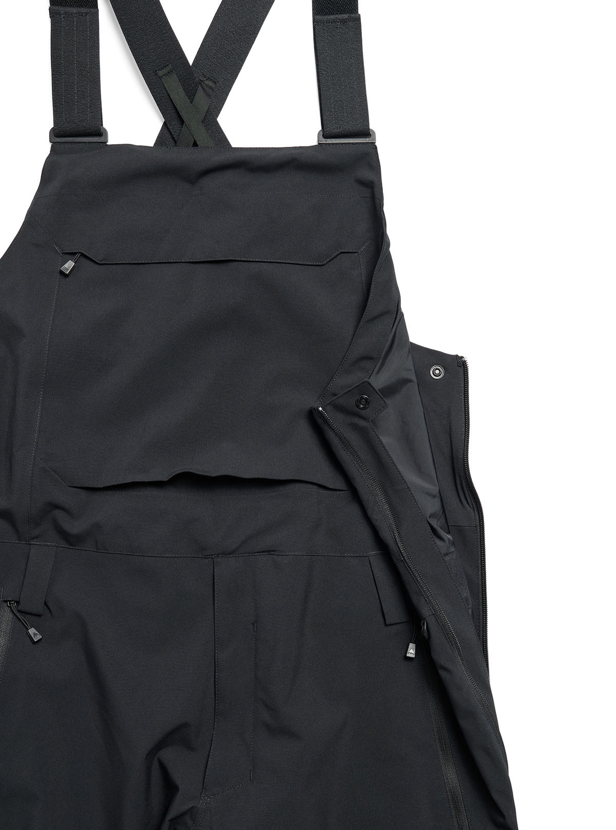 Men's Burton Reserve 2L Stretch Bib Pants - True Black - Burton Bibs Outerwear - alternate view 7