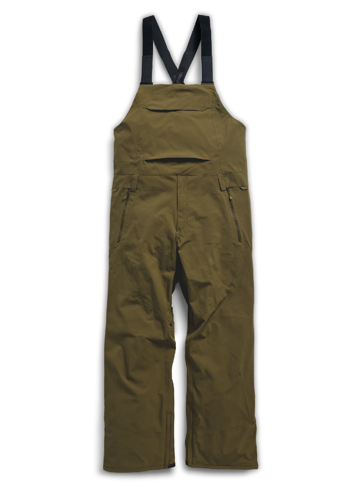 Men's Burton Reserve 2L Stretch Bib Pants - Dried Moss - Burton Bibs Outerwear