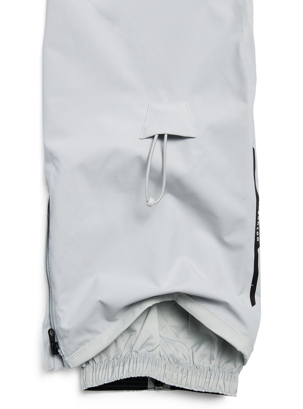 Women's Burton Reserve 2L Stretch Bib Pants - Gray Cloud - Burton Bibs Outerwear - alternate view 8