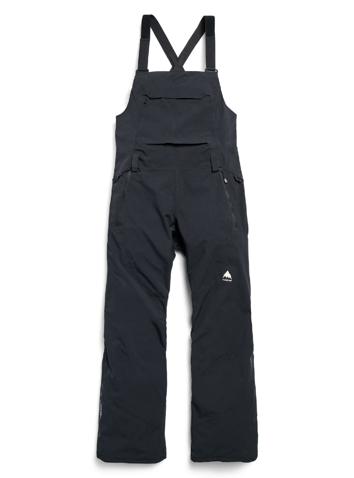 Women's Burton Reserve 2L Stretch Bib Pants - True Black - Burton Bibs Outerwear
