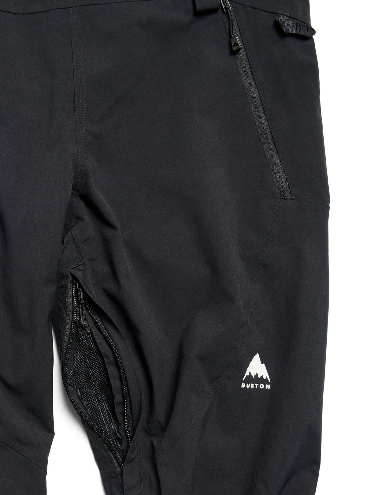 Women's Burton Reserve 2L Stretch Bib Pants - True Black - Burton Bibs Outerwear - alternate view 5