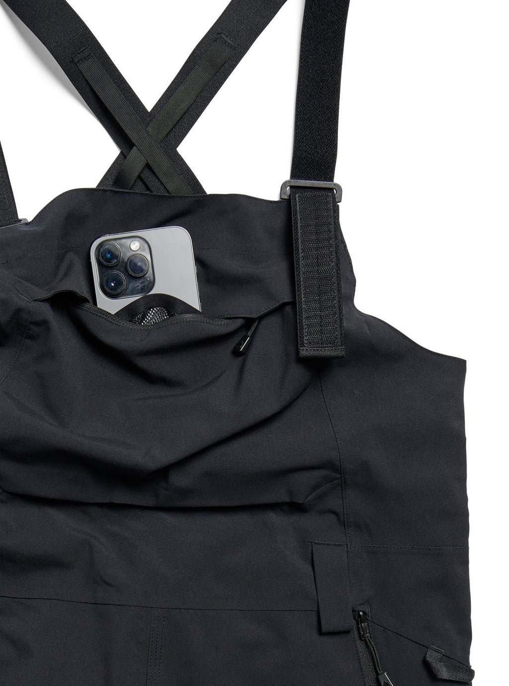 Women's Burton Reserve 2L Stretch Bib Pants - True Black - Burton Bibs Outerwear - alternate view 7