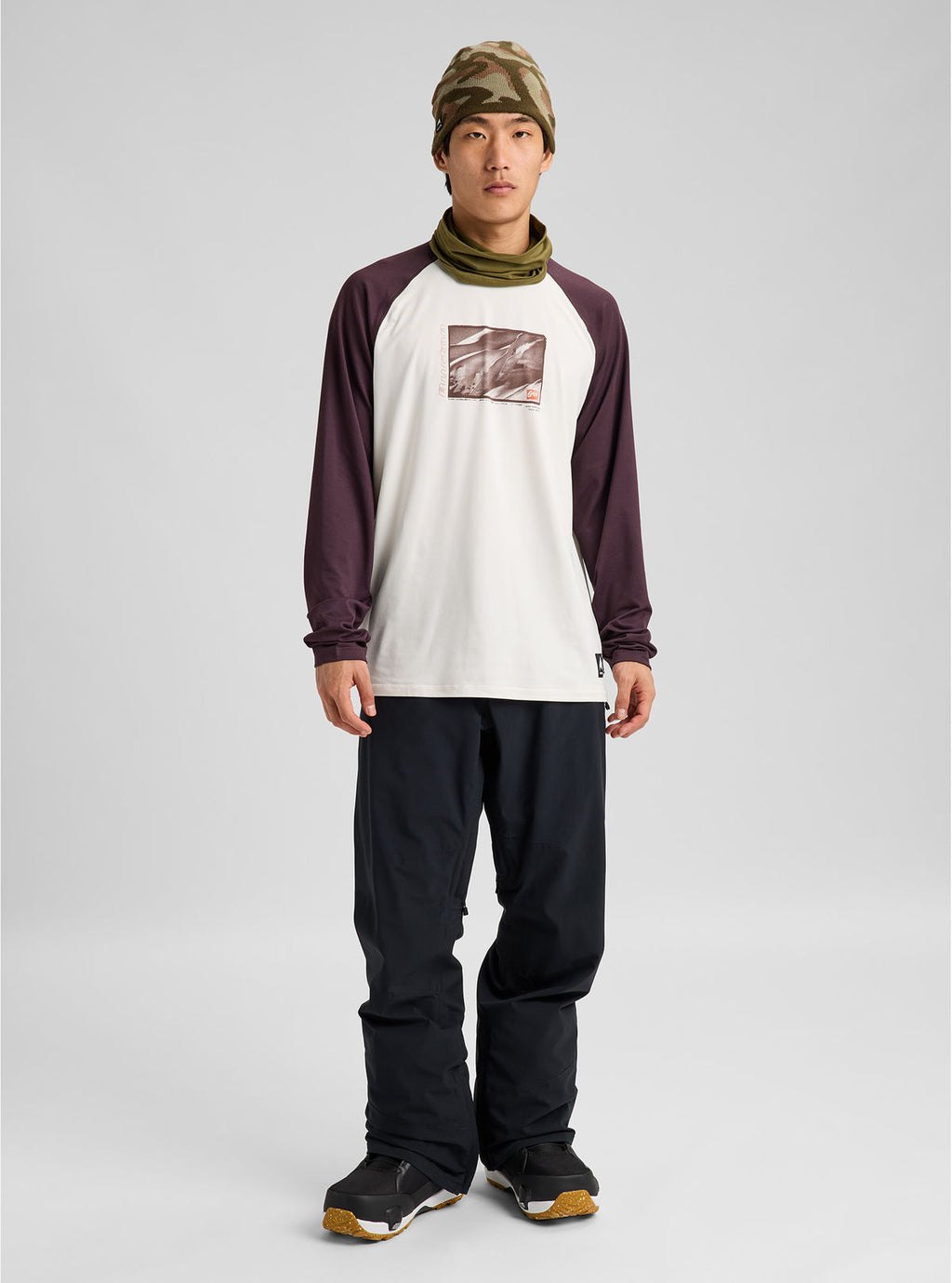 Men's Burton Reserve 2L Stretch Pants - True Black - Burton Pants Outerwear - alternate view 2