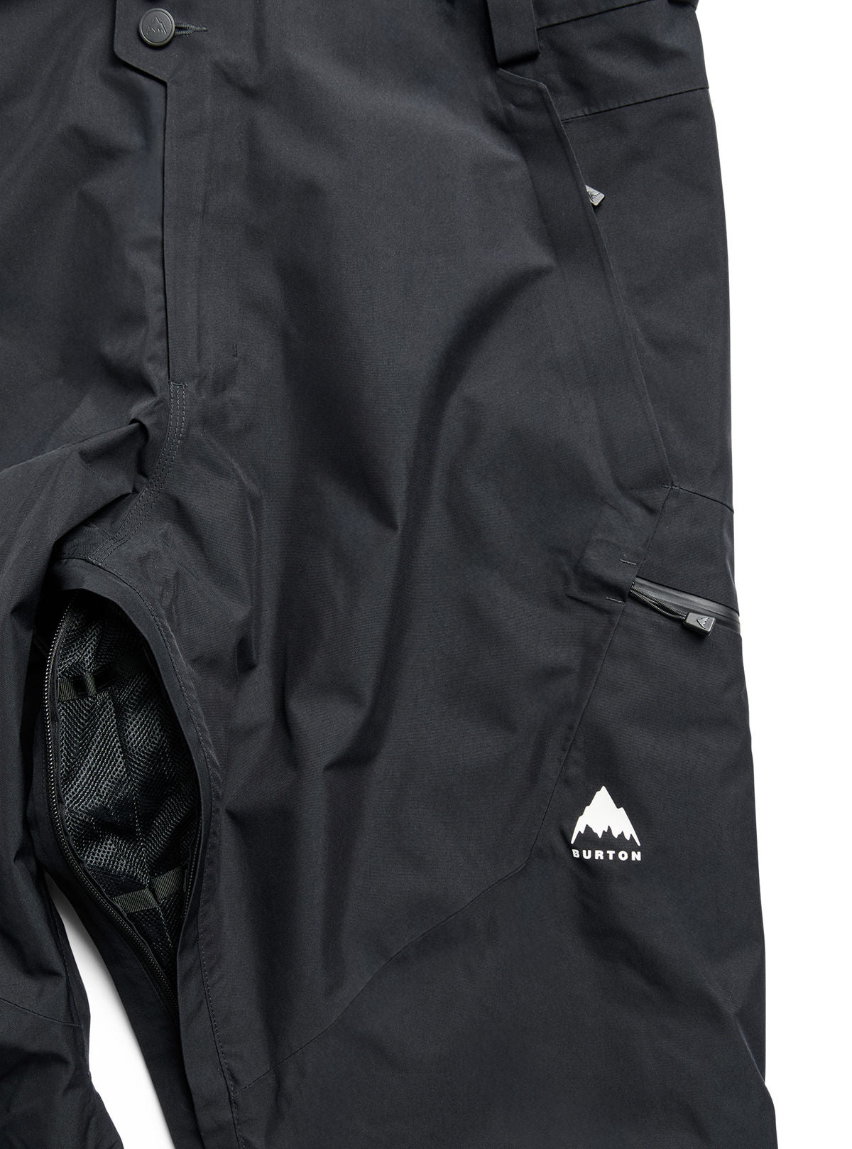 Men's Burton Reserve 2L Stretch Pants - True Black - Burton Pants Outerwear - alternate view 5