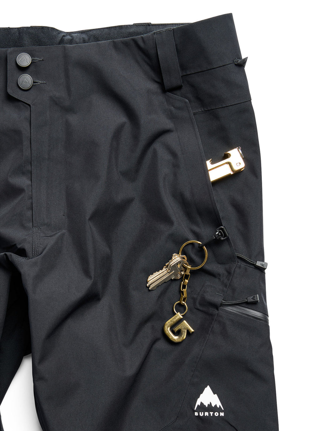 Men's Burton Reserve 2L Stretch Pants - True Black - Burton Pants Outerwear - alternate view 6
