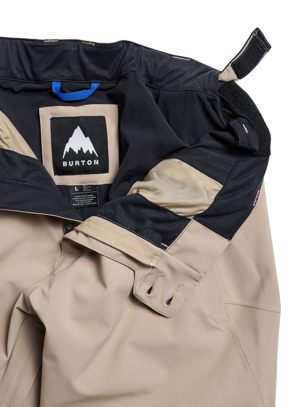 Men's Burton Reserve 2L Stretch Pants - Summit Taupe - Burton Pants Outerwear - alternate view 7