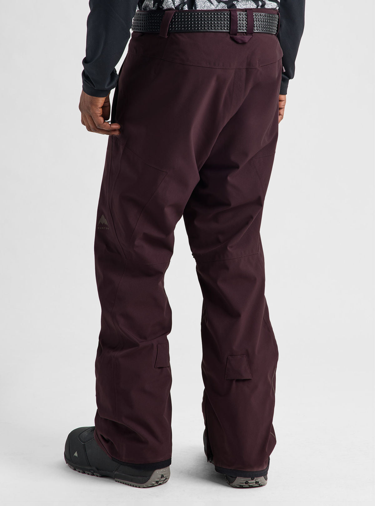 Men's Burton Reserve 2L Stretch Pants - Bear Hug Brown - Burton Pants Outerwear - alternate view 4