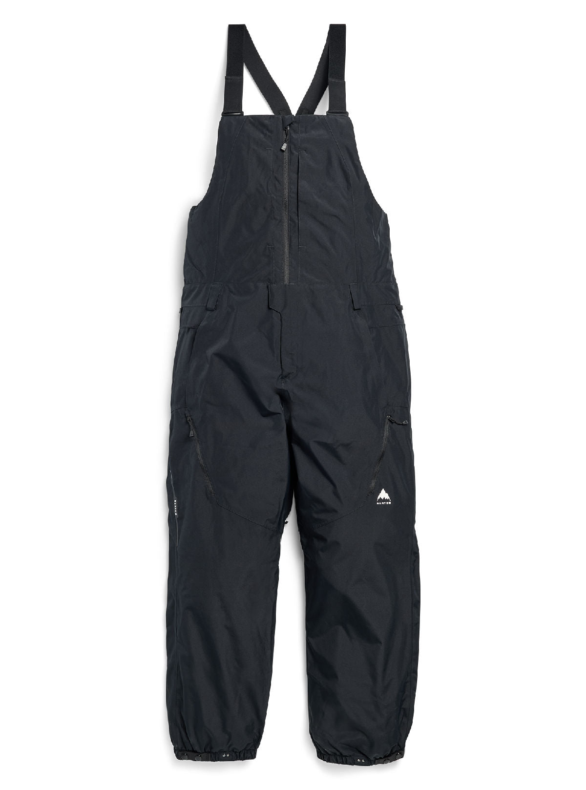 Men's Burton Reserve 2L Relaxed Bib Pants - True Black - Burton Bibs Outerwear