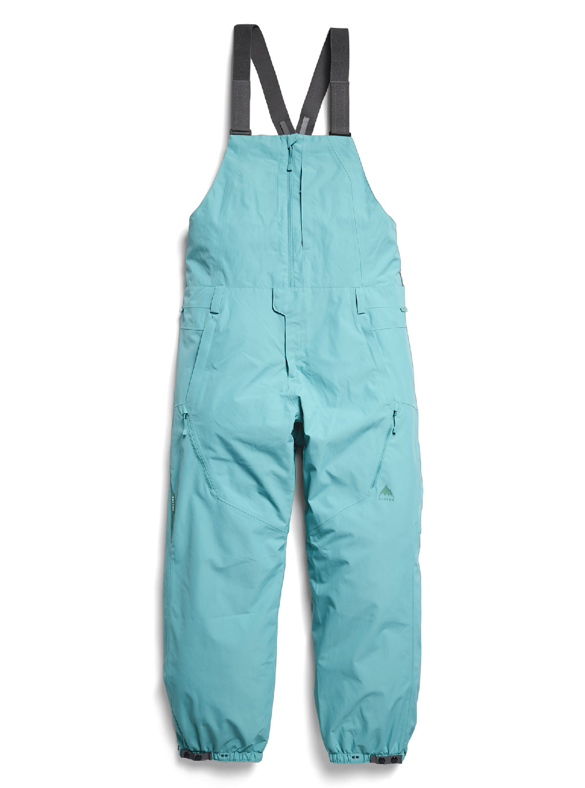 Men's Burton Reserve 2L Relaxed Bib Pants - Mineral Blue - Burton Bibs Outerwear