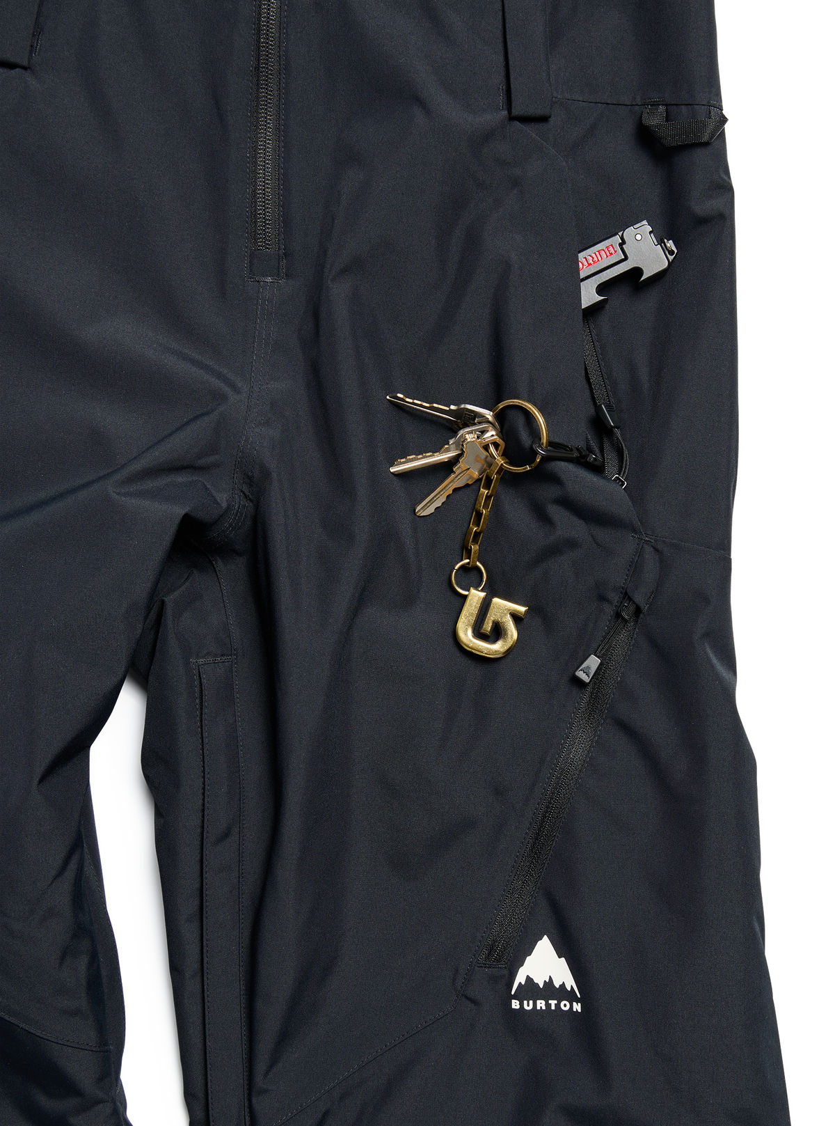 Women's Burton Reserve 2L Bib Pants - True Black - Burton Bibs Outerwear - alternate view 6
