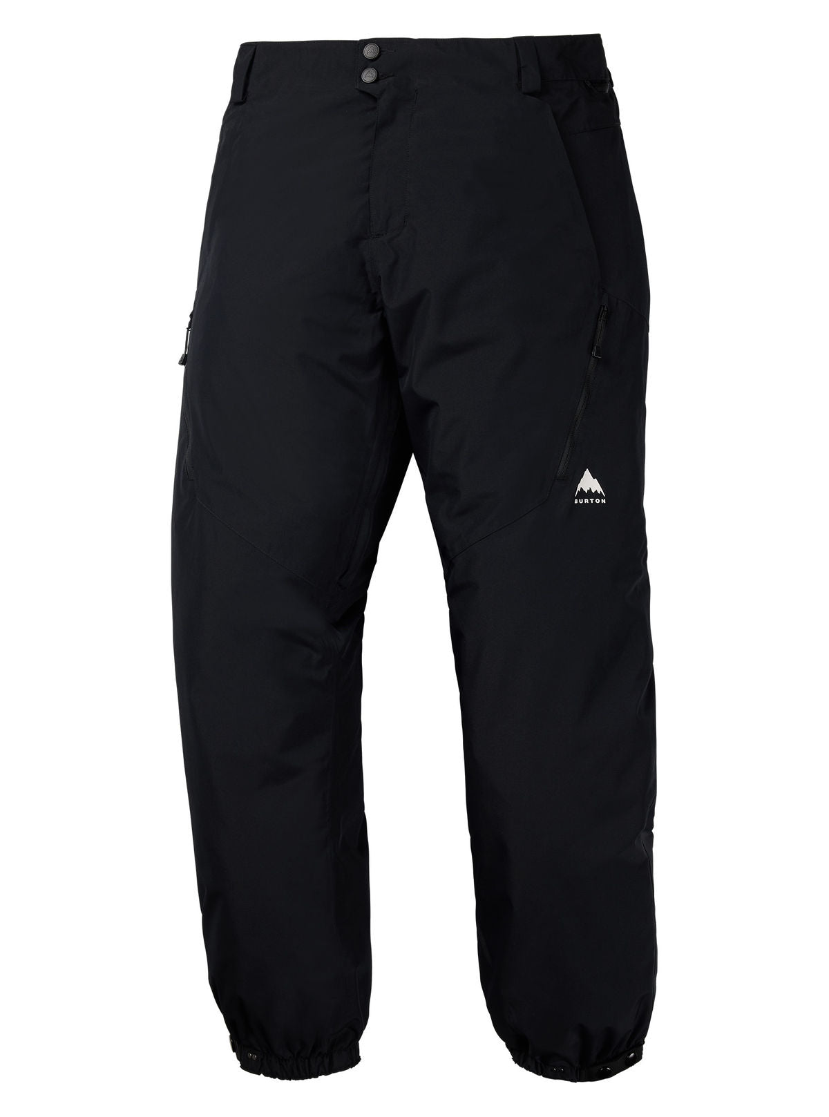 Men's Burton Reserve 2L Relaxed Pants - True Black - Burton Pants Outerwear