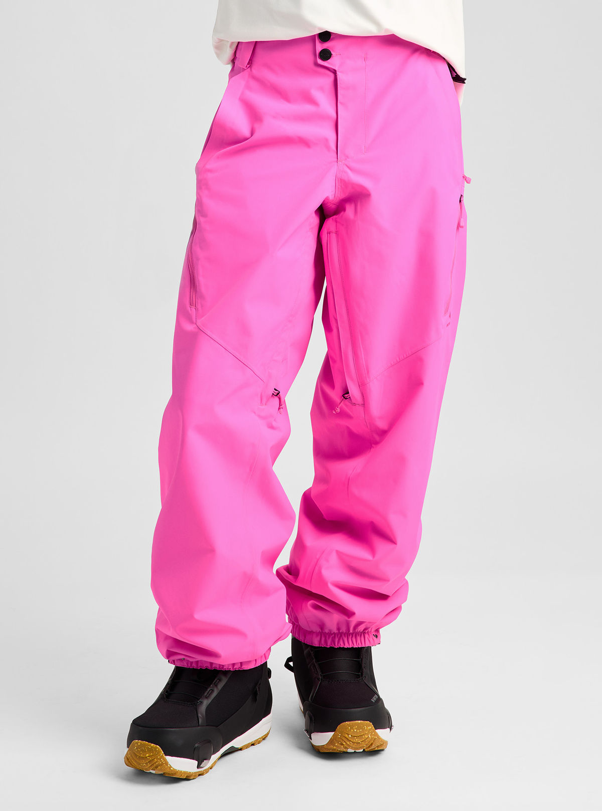 Women's Burton Reserve 2L Relaxed Pants - Shockwave Pink - Burton Pants Outerwear - alternate view 3