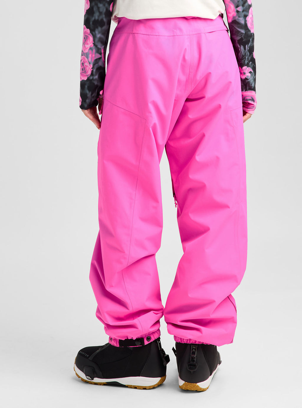 Women's Burton Reserve 2L Relaxed Pants - Shockwave Pink - Burton Pants Outerwear - alternate view 4