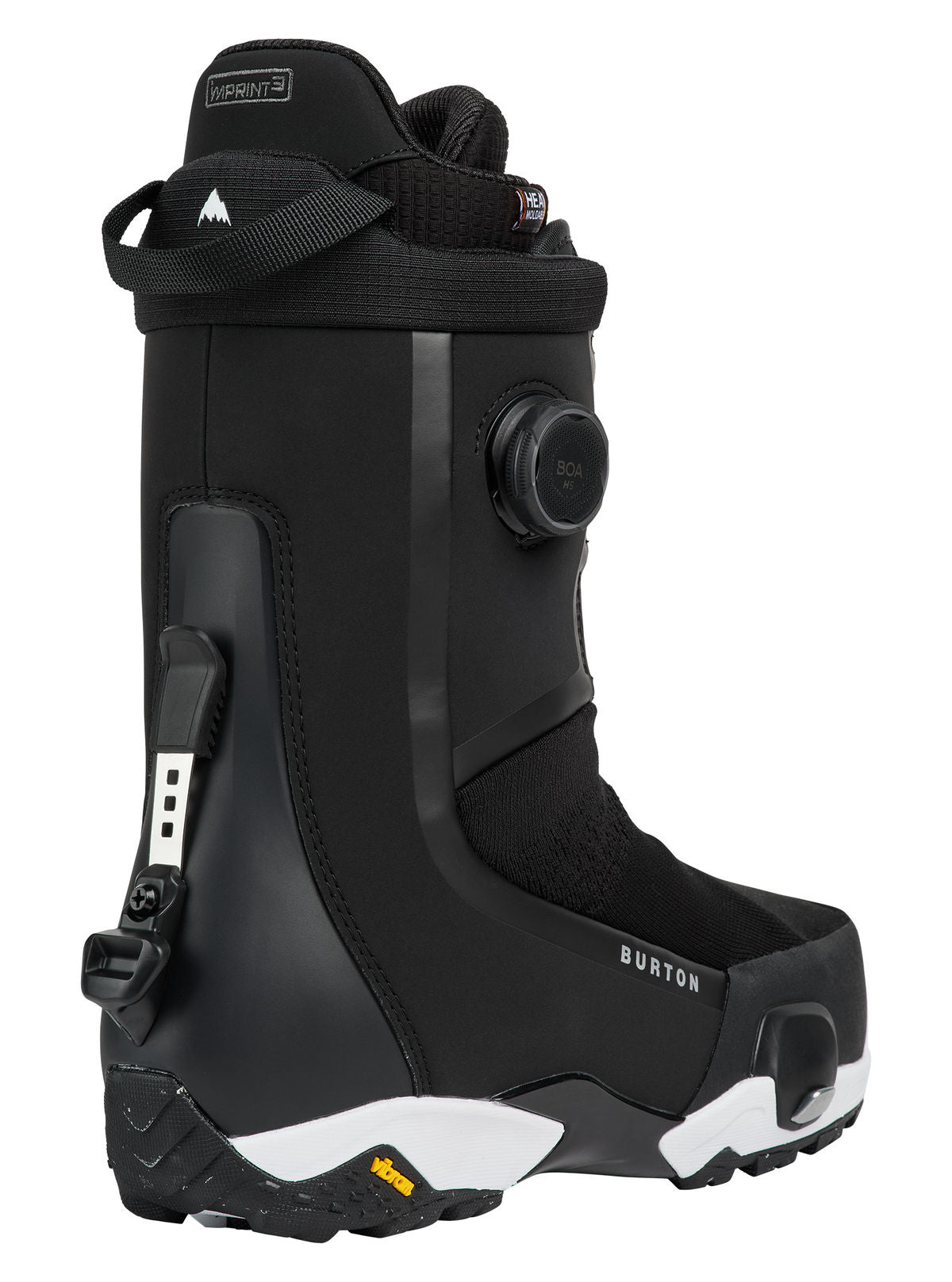 Men's Burton Highshot X Step On Snowboard Boots - Black - Burton Boots Step On - alternate view 2