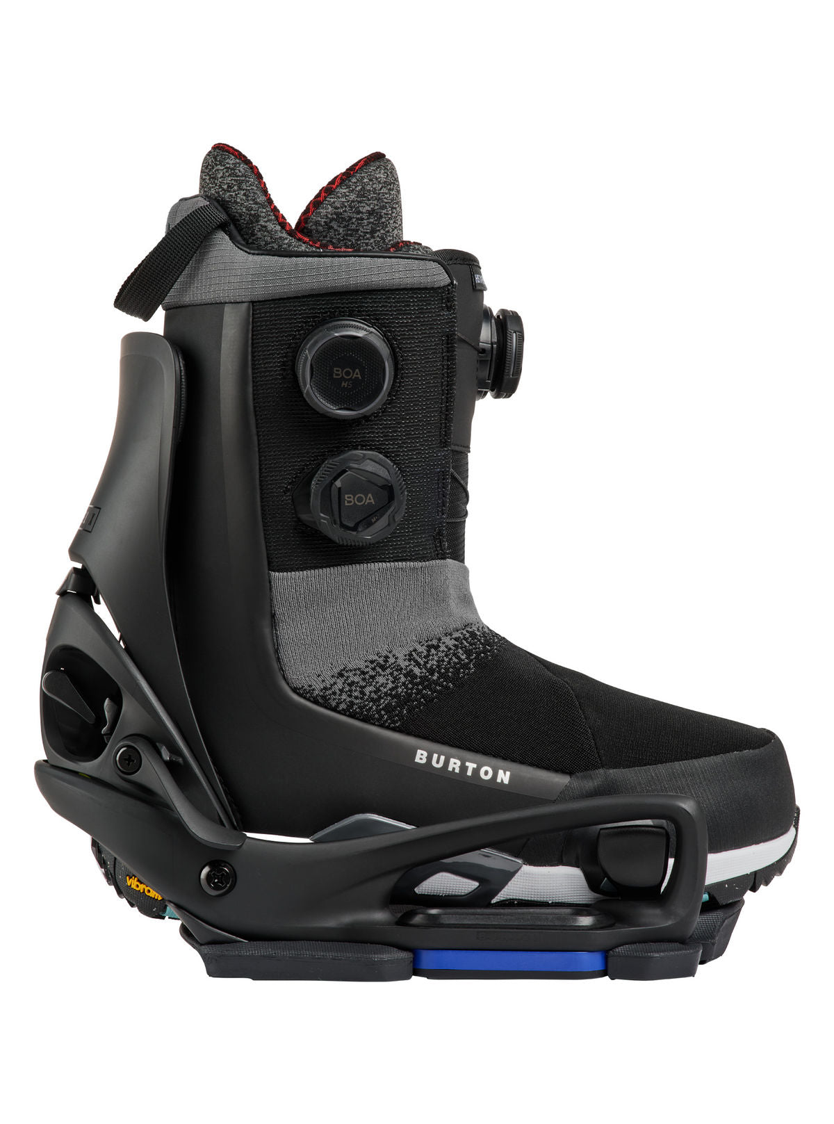 Men's Burton Step On Cartel X EST Snowboard Bindings - Black - Burton Bindings Step On - alternate view 5