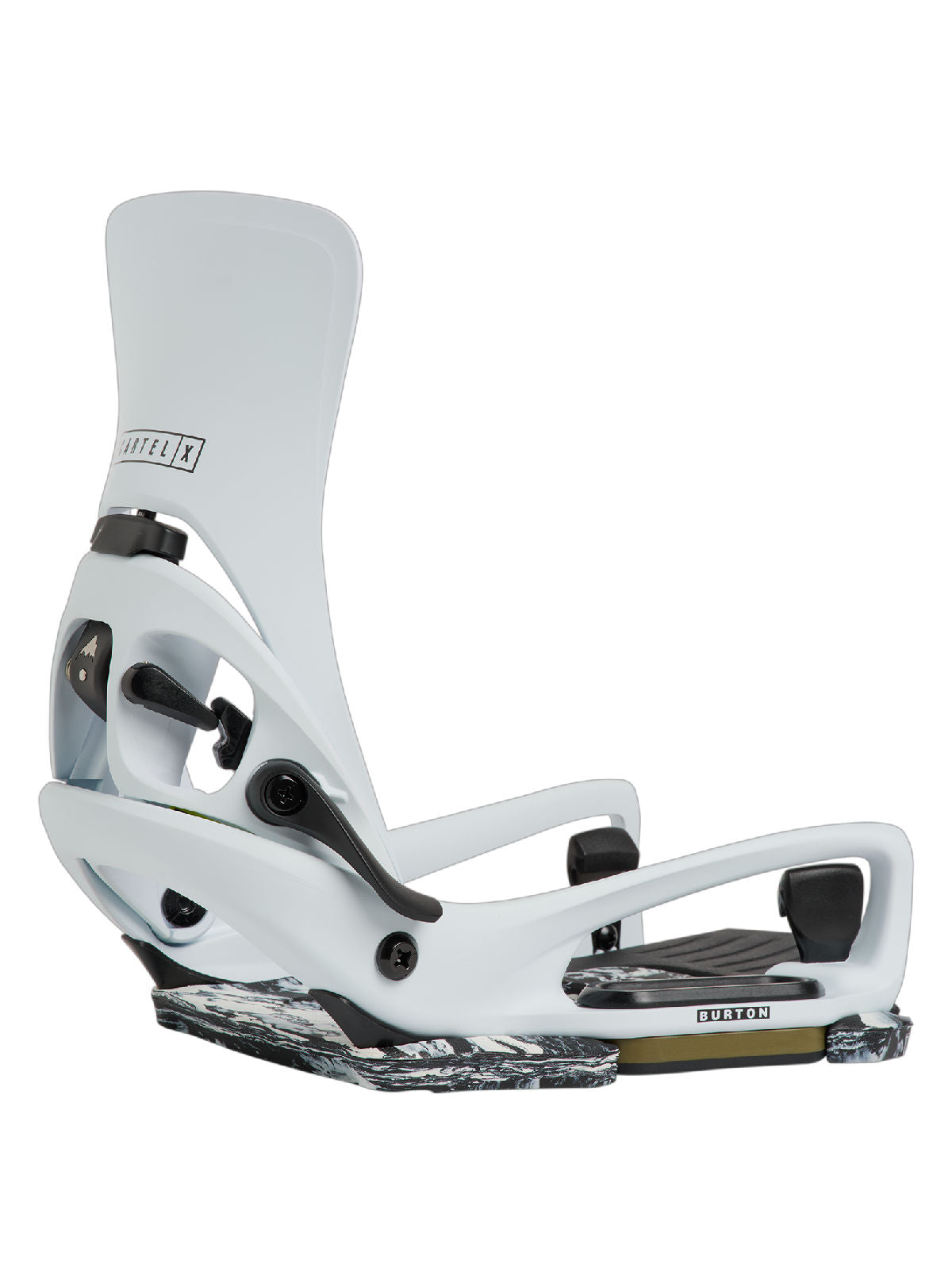 Men's Burton Step On Cartel X EST Snowboard Bindings - White - Burton Bindings Step On